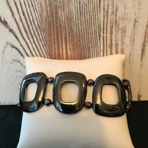 Lia Sophia - Hematite Stretch Bracelet